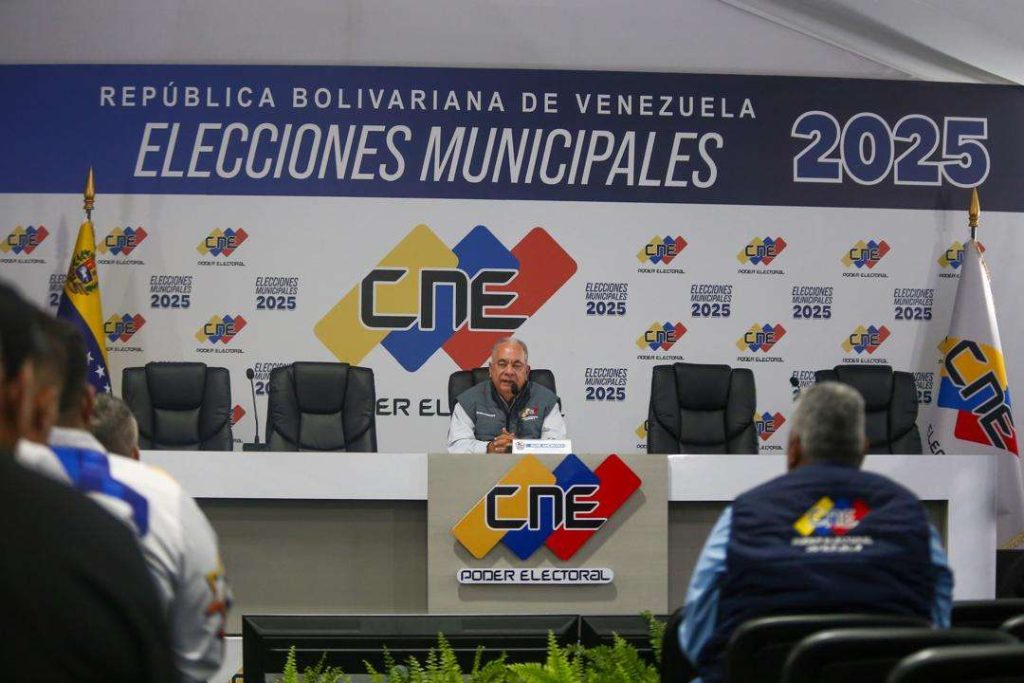 Chavismo arrasa en las elecciones municipales 2025