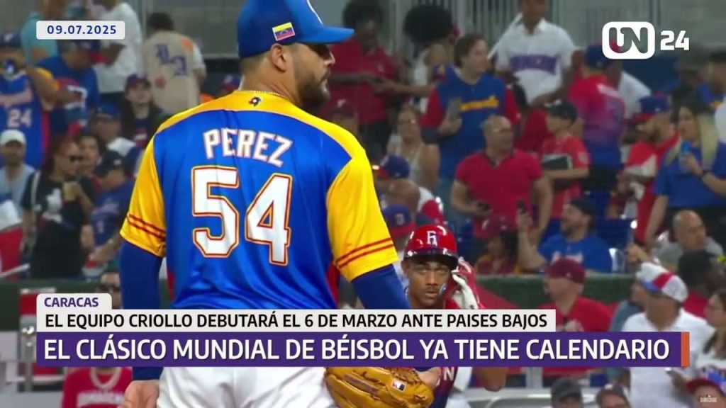 Clásico Mundial de Béisbol ya tiene calendario