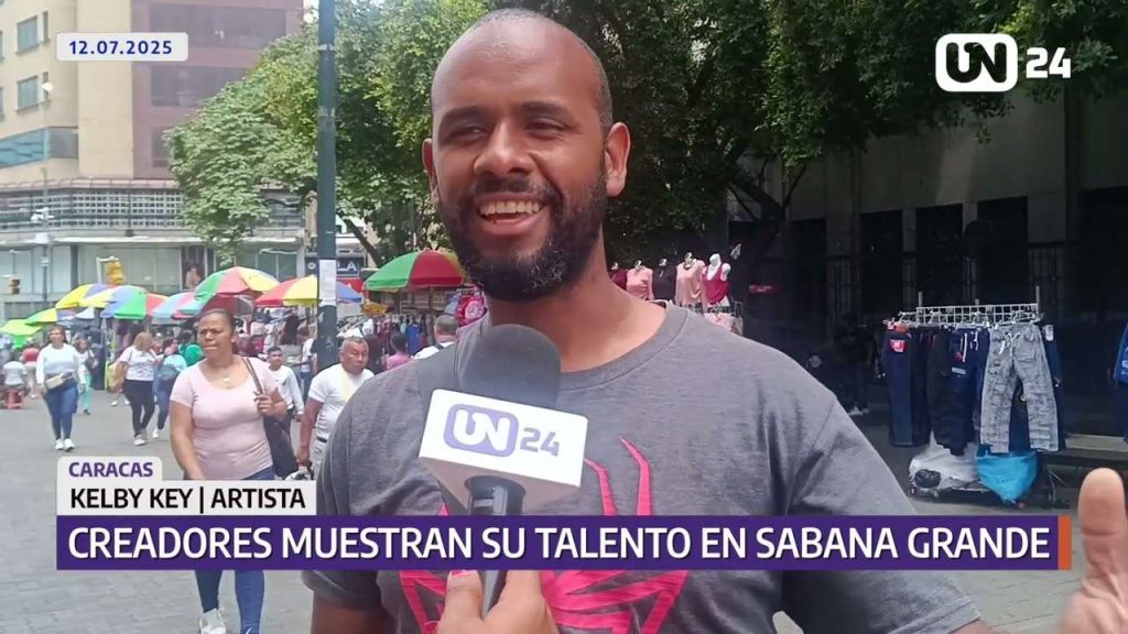 Creadores muestran su arte en Sabana Grande