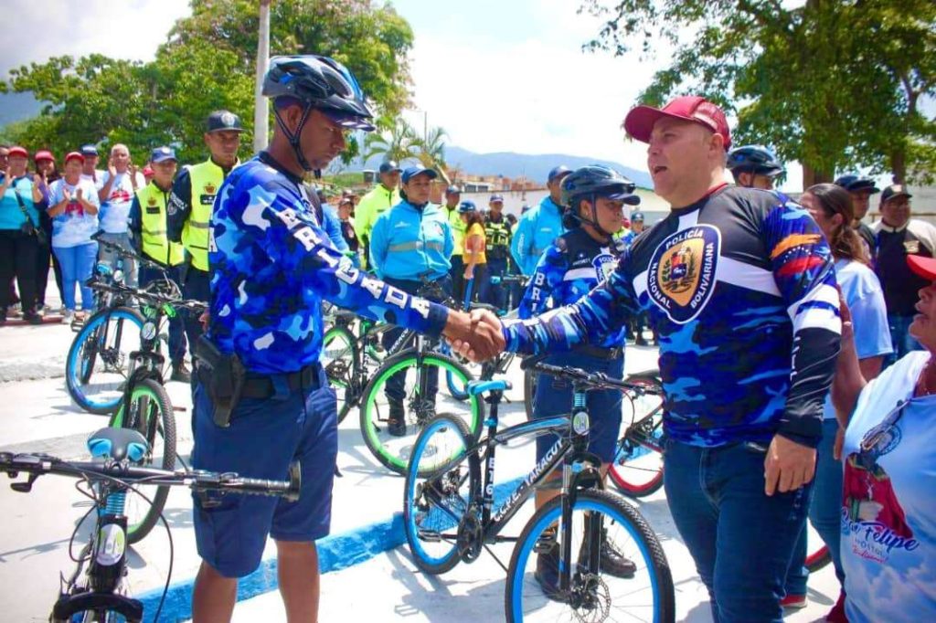 Crean en Yaracuy la primera brigada ciclística comunal policial