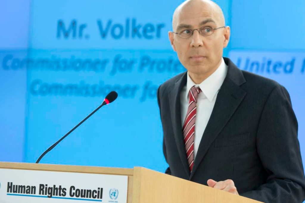 De Pablos: Volker Türk actúa con doble moral