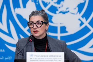 EEUU sancionó a relatora de la ONU por acusar a Israel de genocidio