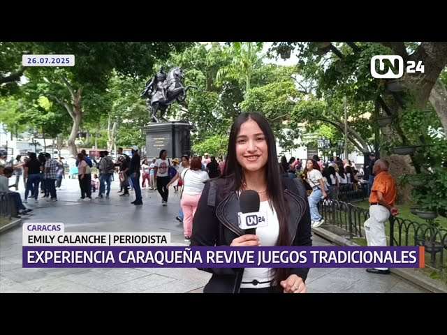 Experiencia caraqueña revive los juegos tradicionales