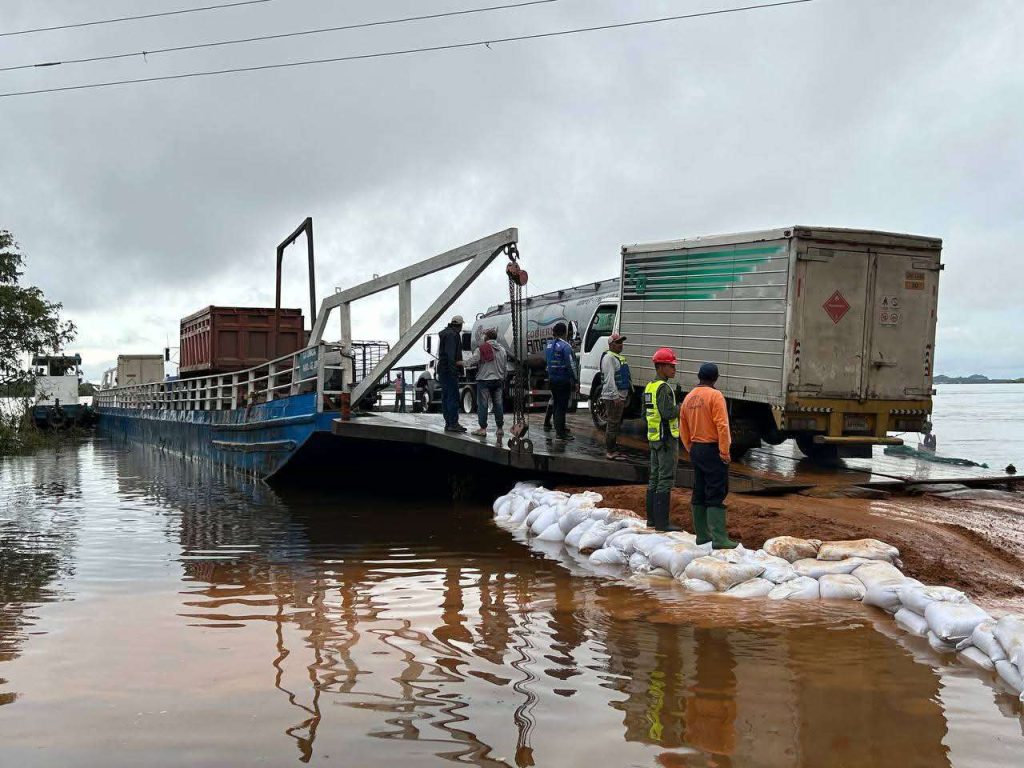 Habilitaron paso de chalana por el Orinoco entre Amazonas y Apure
