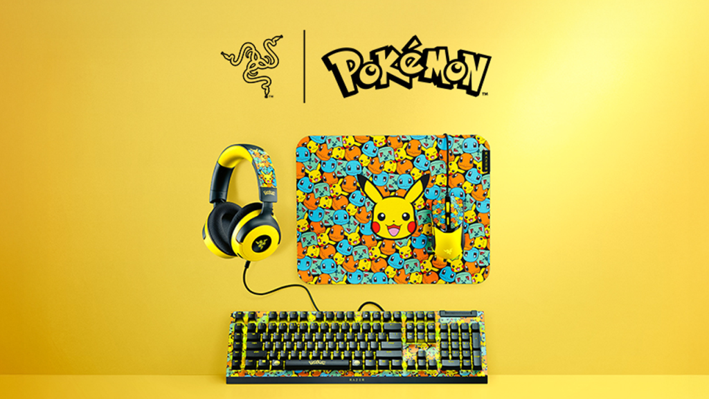 La colaboración entre Razer y Pokémon llegará pronto a Latinoamérica
