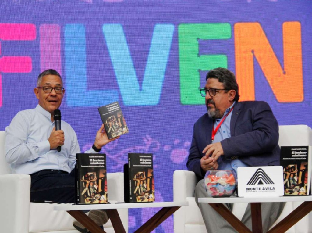 Libro 'El fascismo subalterno' fue bautizado en la Filven
