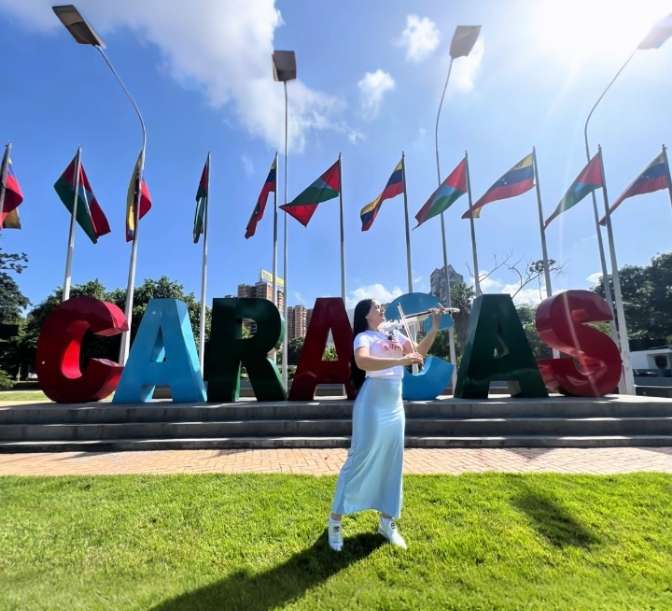 María Virginia García celebra los 458 años de Caracas