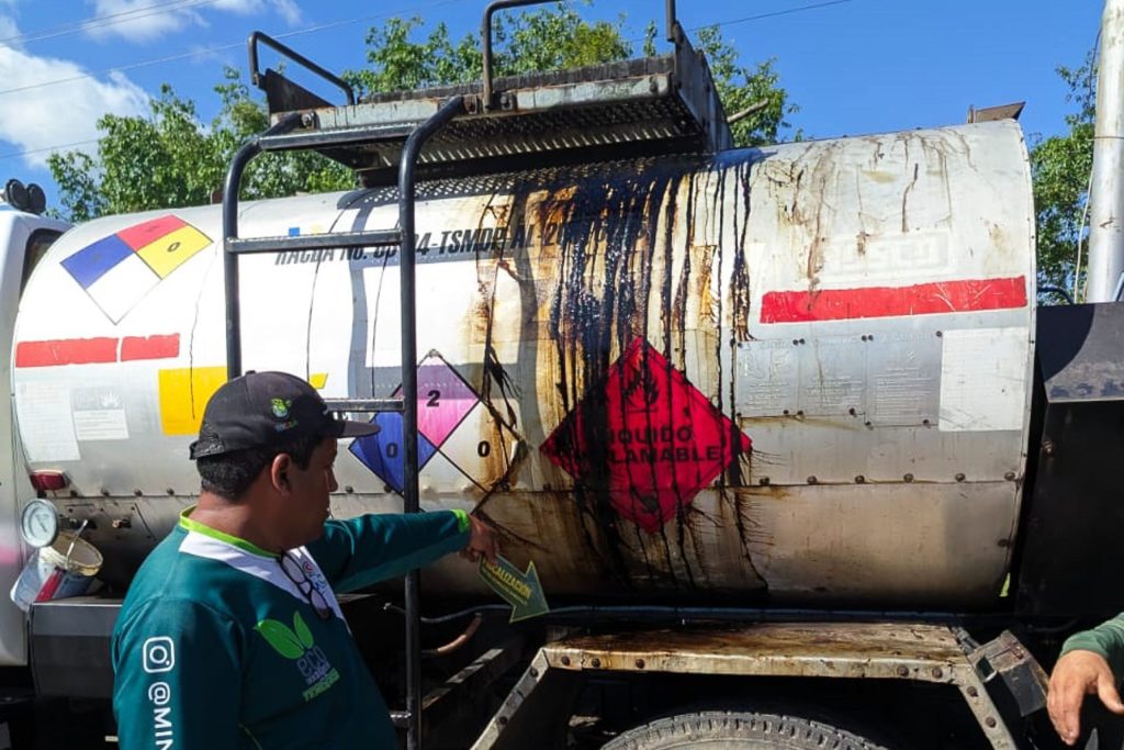 Minec incauta sustancias peligrosas en fiscalización ambiental