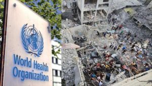 OMS denunció ataques israelíes contra sus instalaciones en Gaza