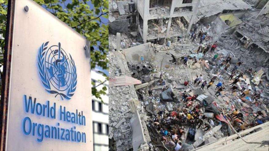 OMS denunció ataques israelíes contra sus instalaciones en Gaza