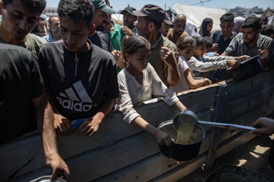 ONU: un millón de niños mueren de hambre en Gaza