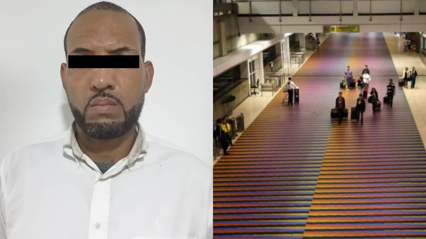 El descarado hurto de cientos dólares y euros a un turista en Maiquetía: Todo quedó grabado