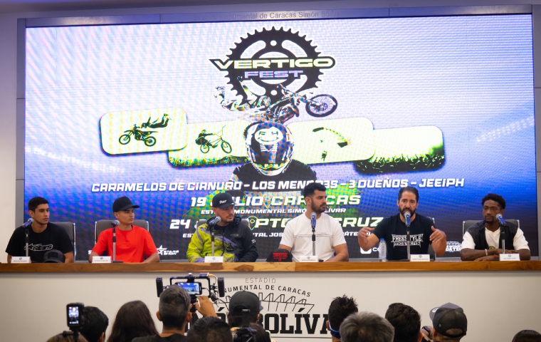 adrenalina y música en un espectáculo de talla internacional en Caracas y Puerto La Cruz