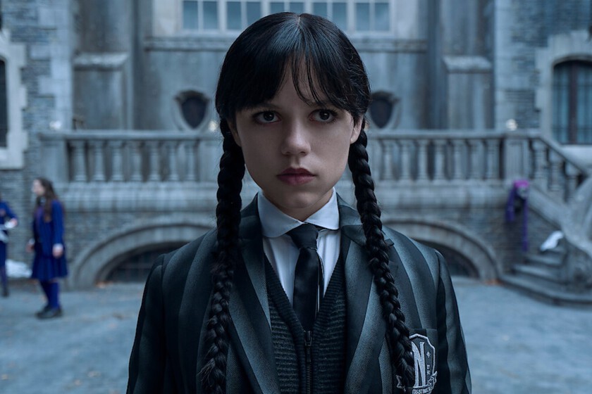 la serie con Jenna Ortega se queda sin ser número 1 de Netflix en todo el mundo