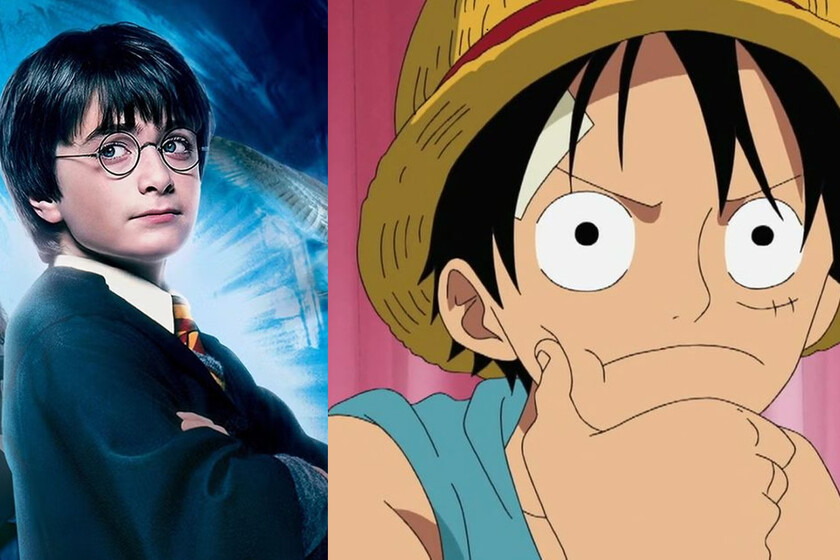 Luffy y Harry Potter comparten un extraño récord, aunque técnicamente J.K. Rowling supera a Eiichiro Oda por los pelos