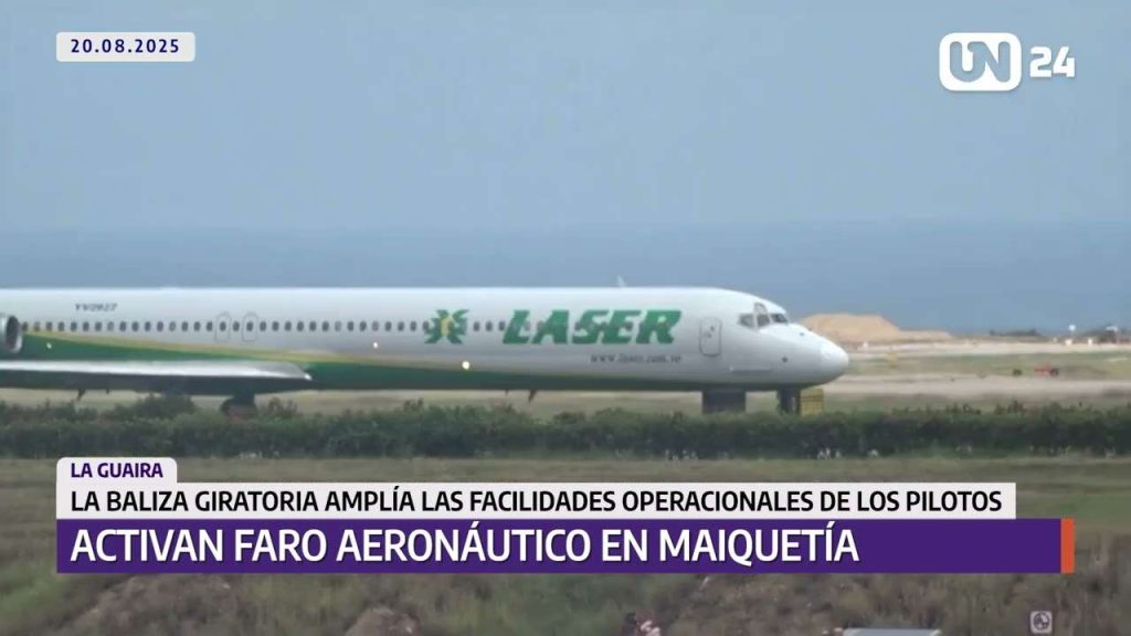Activan faro aeronáutico en Maiquetía