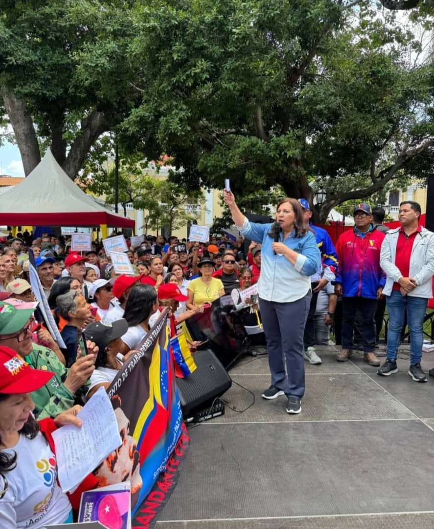 Alcaldesa de Caracas: la consigna es ¡yo me alisto por la Patria!