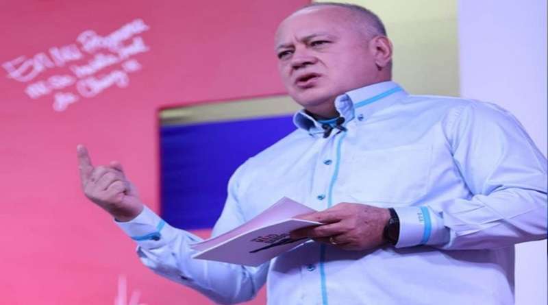 Cabello: está en desarrollo una brutal campaña de guerra psicológica contra Venezuela