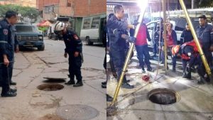 Adulto mayor perdió la vida tras caer desde cinco metros por una alcantarilla sin tapa en Caracas