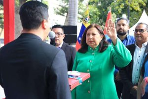 Carmen Meléndez fue juramentada como alcaldesa de Caracas