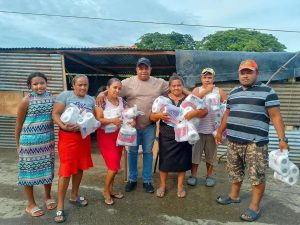 Continúa atención a familias afectadas por inundaciones en Guárico