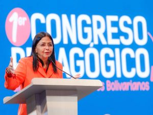 Delcy Rodríguez: la educación actual enfrenta grandes desafíos