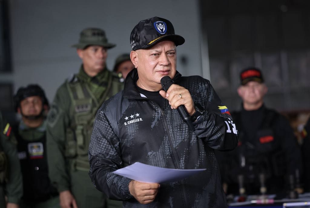 Diosdado Cabello respondió al operativo de EEUU.: 'Nosotros también estamos desplegados'