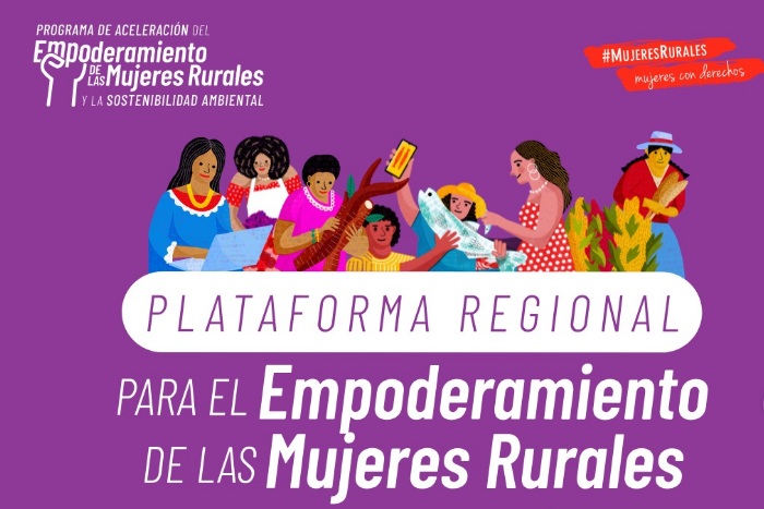 FAO presenta plataforma para empoderamiento de mujeres rurales en América Latina y el Caribe