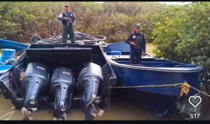 Fanb incautó ocho lanchas usadas por el narcotráfico