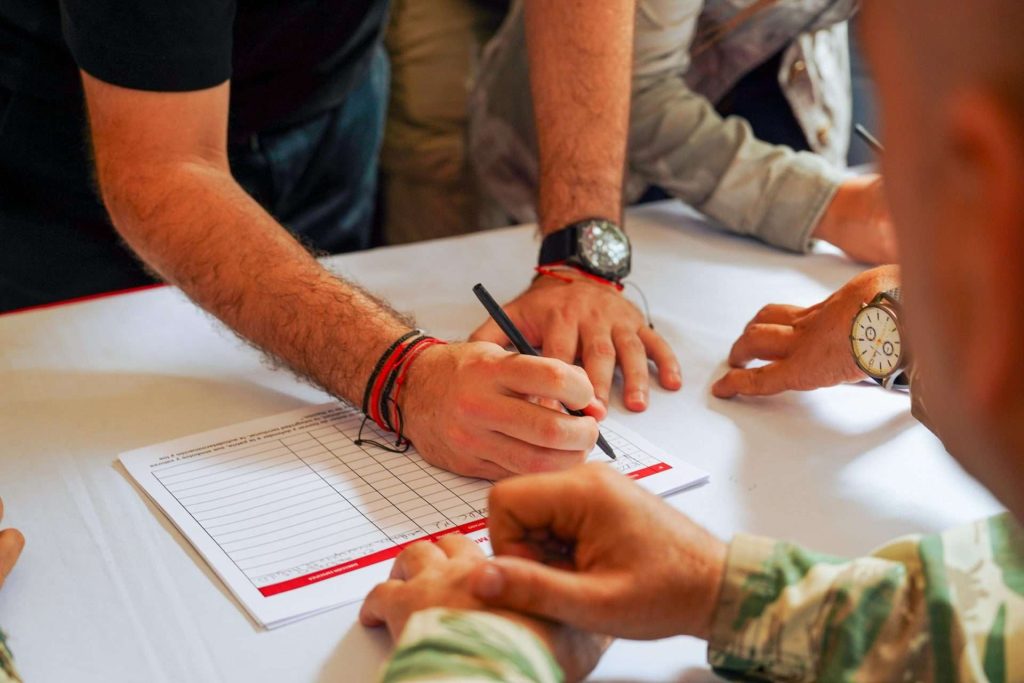 Lotartaro: la juventud acudió masivamente a la jornada de alistamiento miliciano