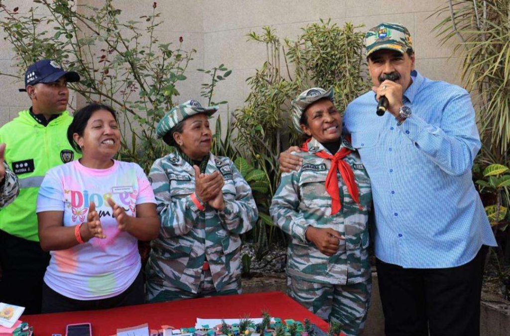 Maduro convocó a un proceso de alistamiento militar en todo el país