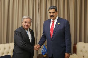 Maduro pidió a Guterres pronunciamiento de la ONU ante amenaza de EEUU