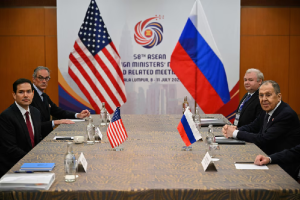 Marco Rubio y Sergei Lavrov hablaron para preparar la cumbre entre Donald Trump y Vladimir Putin en Alaska