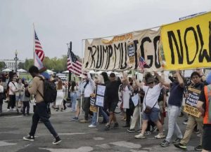 Miles protestaron contra políticas de Donald Trump