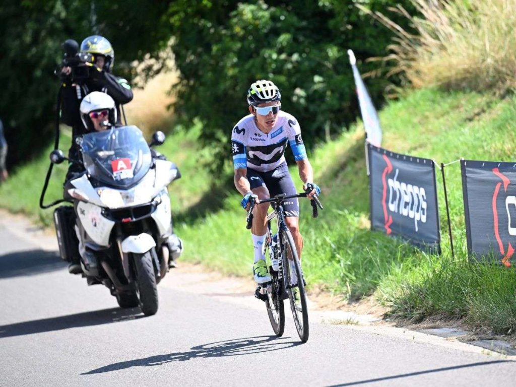 Orluis Aular sube al podio en primera etapa de la Vuelta a España