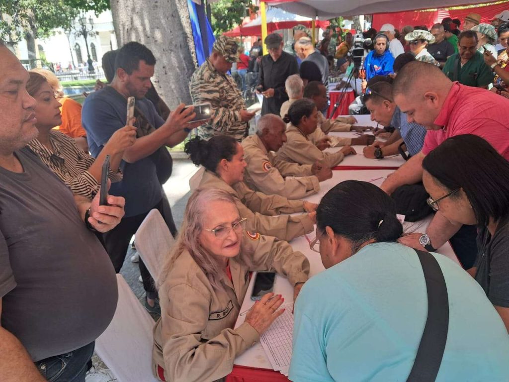 Presidente Maduro anunció nueva jornada de alistamiento este 29 y 30 de agosto