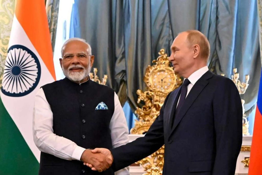 Putin: Rusia e India seguirán ampliando cooperación constructiva