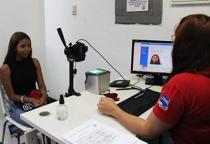 Saime realizará este #23Ago operativo sin cita de verificación de datos y renovación de cédula