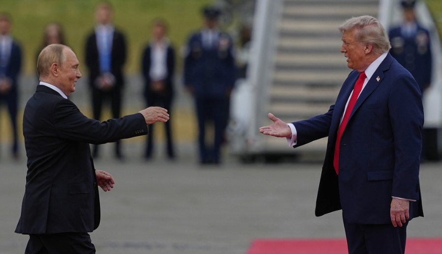 El histórico encuentro de Putin y Trump