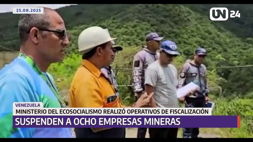 Suspenden a ocho mineras por incumplir normas ambientales