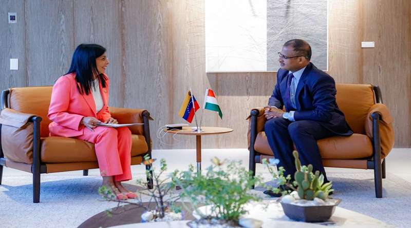 Venezuela fortalece cooperación bilateral con India