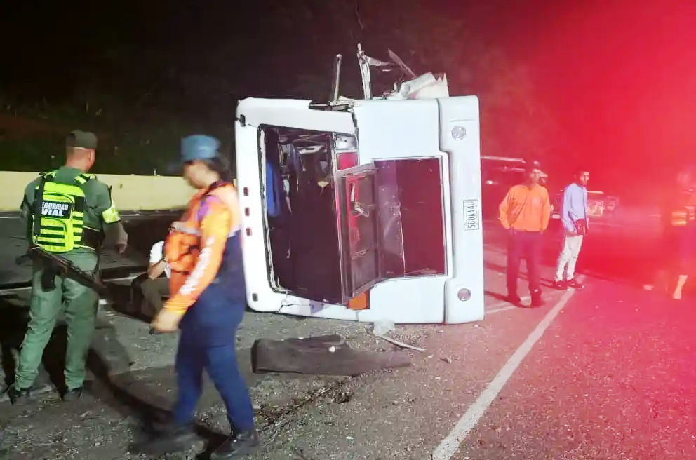 Dos fallecidos y decenas de heridos tras graves accidentes de tránsito en Cojedes y Portuguesa