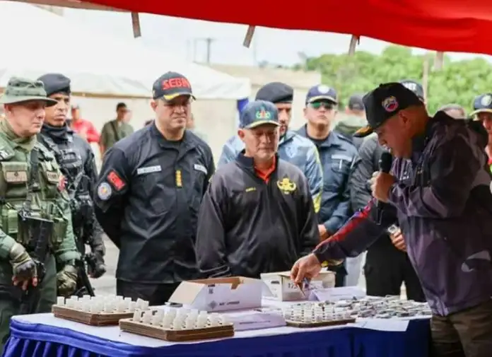 8 detenidos en desmantelamiento de galpón con explosivos de grupos terroristas en Maturín