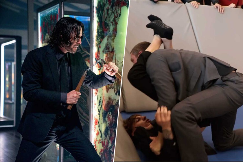 Hay gente que practica baloncesto, otros ciclismo. Pero el mejor deporte de todos es "hacer el John Wick"