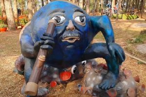 Hay parques temáticos con malas temáticas y luego está este de Vietnam, que se lo dedicó al Covid-19