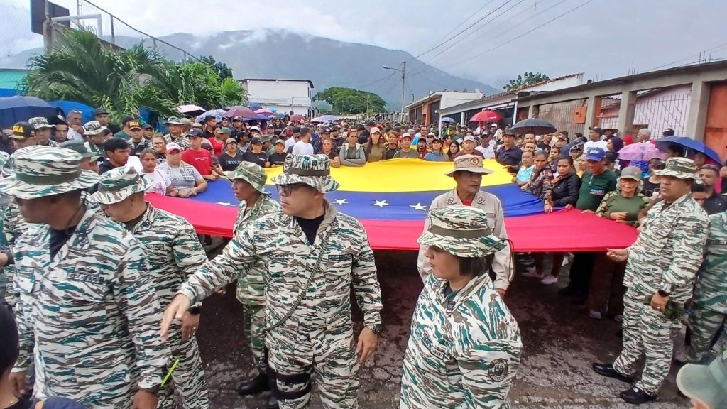 Activadas las unidades de la milicia bolivariana en las regiones