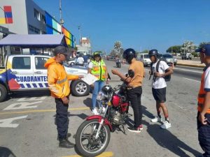 Activaron aula vial en autopista Norte Sur