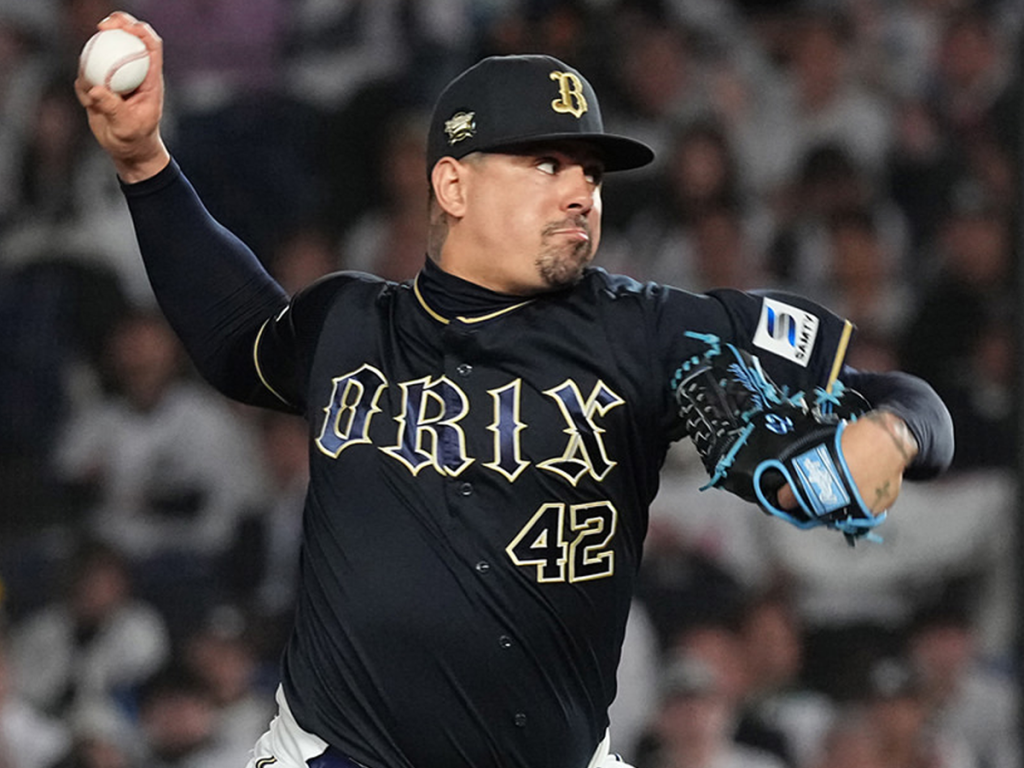 Andrés Machado llega a 25 salvados con Orix en Japón