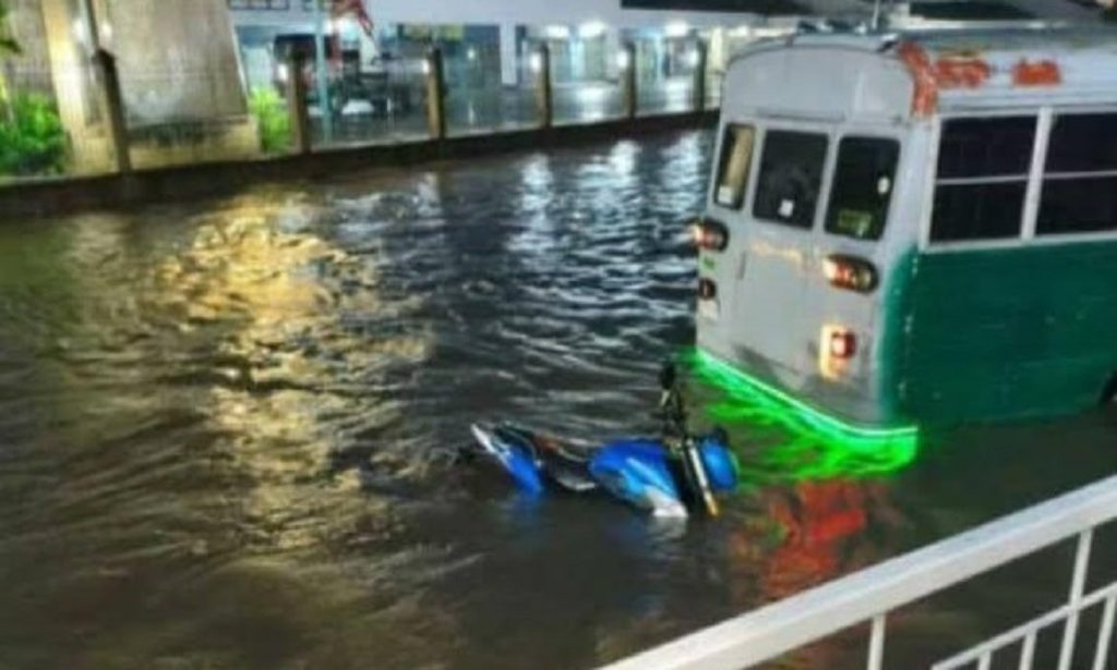 Los videos de las lluvias intensas