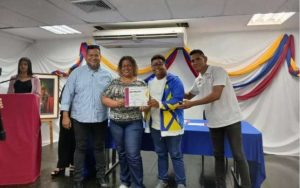 Certificaron a jóvenes aragüeños en 19 áreas de formación